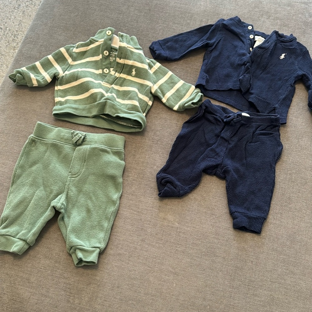 Two set of polo Ralph Lauren outfits